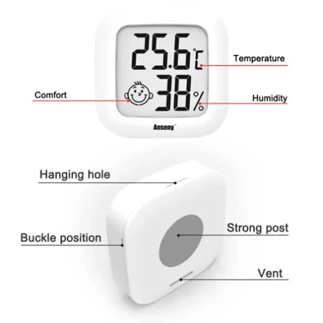 편안한 생활 조건과 건강을 위한 필수 온도 및 습도 모니터링 솔루션