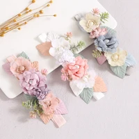 Baby Headbands for Toddlers Infant Beautiful Artificial Flowers Hair Bands for Baby Girls Sweet Cute Head Bands Hair Accessories 1