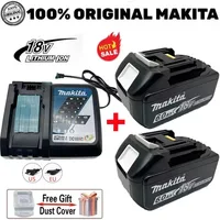 Genuine for Makita 18V Battery 6Ah BL1850B Li-ion Replacement Battery BL1850 BL1860B BL1860 BL1840B BL1830B BL1830 LXT-400👍🏻