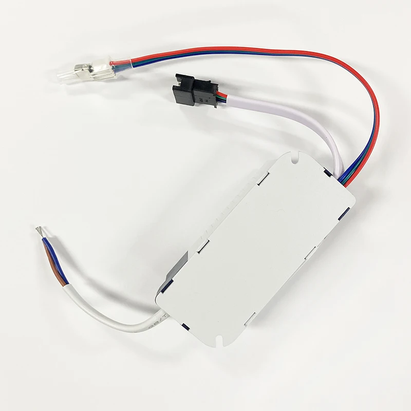 천장 조명용 3W/6W/12W/18W+RGB 변압기 2가지 출력 280mA LED 드라이버, 5핀 Connetor IR 수신기 헤드 AC110-265V 포함