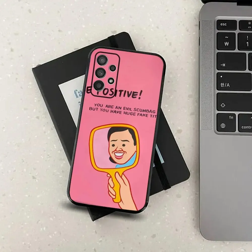 Art Joan C-Cornella Funny Phone Case For Samsung S24,S21,S22,S23,S30,Ultra,S20,Plus,Fe,Lite,Note,10,9,5G Black Soft Cover