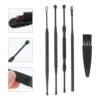 Ear Cleaner Double-head Earwax Scoops Removal Tools Portable Picks Cleaning Kit 4