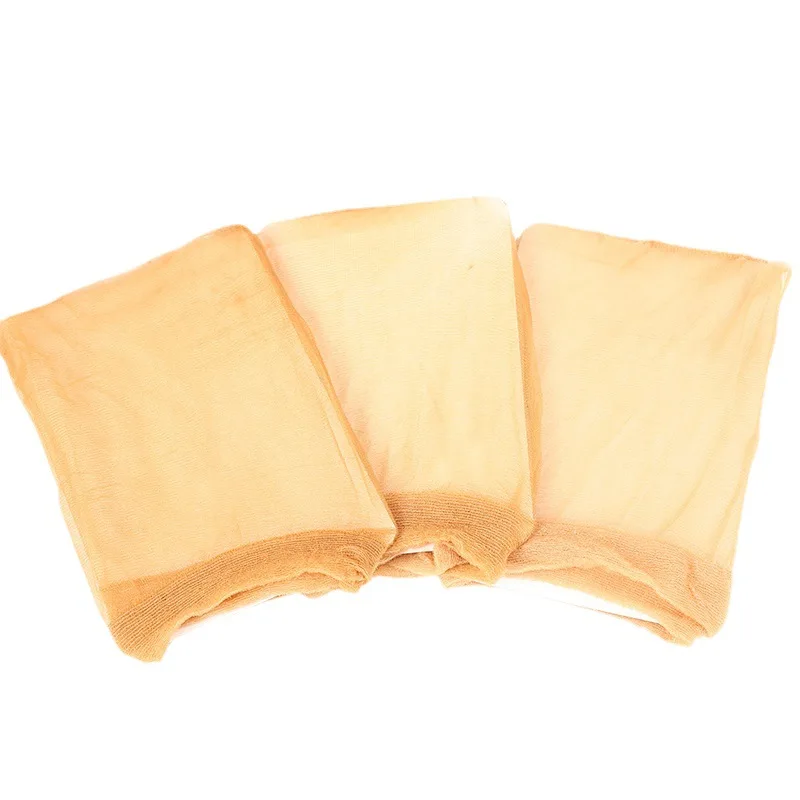 Hd Wig Cap 12pcs/6bag Thin Stocking Cap Wig Transparent Hd Invisible For Accessories