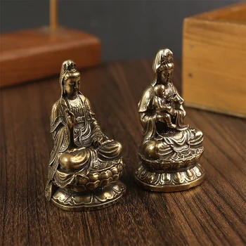 Statue de Déesse de la MisériUL, Figurine Religieuse pour Salon d'Nik, Statue d'Avalokitesvara, Statue de Guanyin, Décoration de Maison, Nouvelle Collection 1