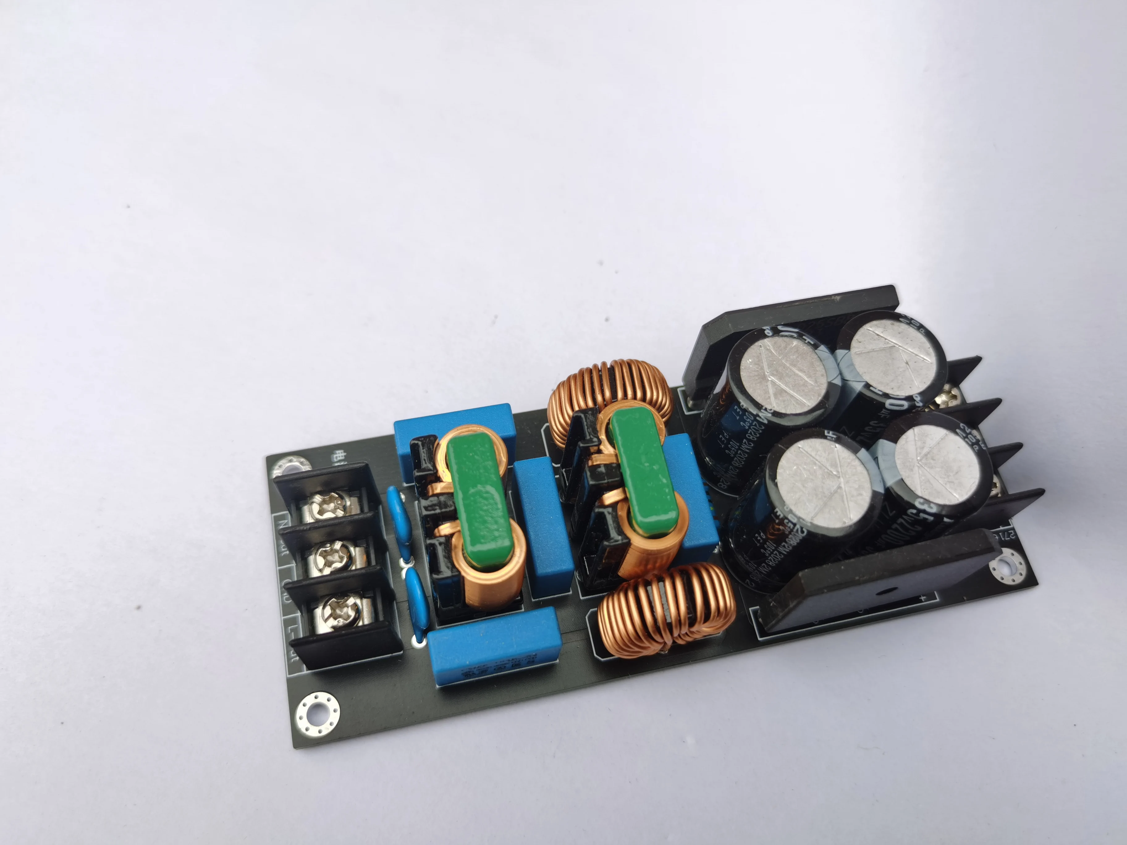 

1D DC Audio Power Filter EMI Electromagnetic Anti-Interference Filter DC Differential Mode Common Mode Three-Level Filter Board