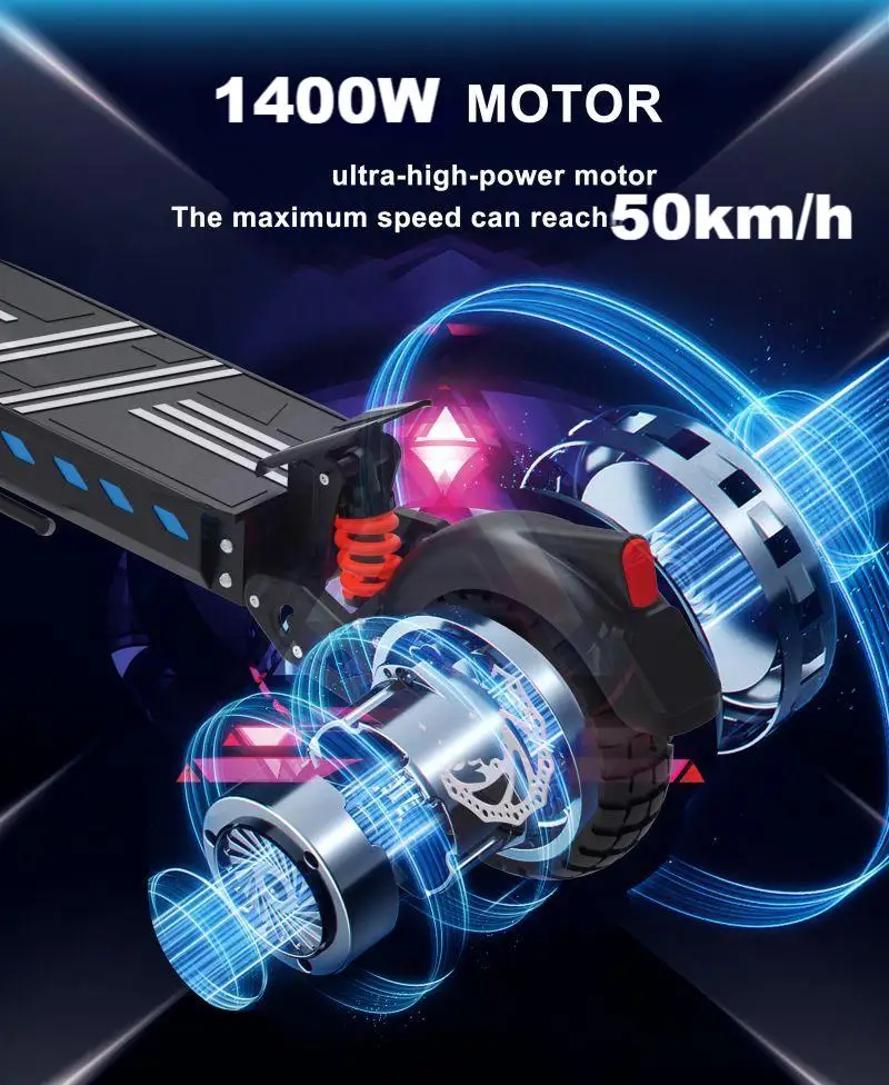 1400W Off-Road Electric Scooter 6