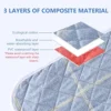Waterproof Changing Pad Bedsheet Cover Urine Mat Reusable Adult Diaper Baby Nappy Diaper Washable Bed Protector Incontinence Pad 4