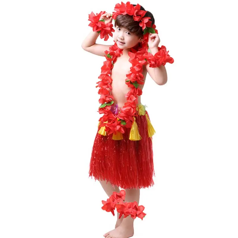 SAIIURV 6 Pièces Accessoires Tenue Hawaienne Femme, Deguisement Hawaïenne Femme, Collier Fleurs Hawaien Bracelets Lunettes De Soleil Bandeau Boucles D 'oreilles Pour Fête Hawai Tropicale Luau (6 Pcs