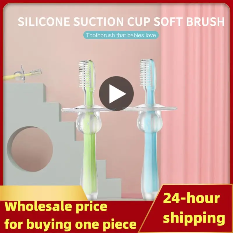 

Children Oral Care Tooth Brush Tool Baby Kid Tooth Brushes New Safe Kids Soft Silicone Training Toothbrush Baby