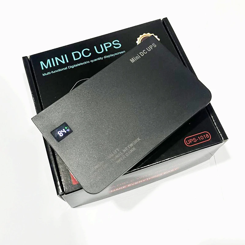 Description Picture 5 of itemDC UPS Battery Backup 10400mAh 9V 12V 2A 15V 24V 1A Output Uninterruptible Power Supply 85‑265V UPS Battery Backup EU Plug