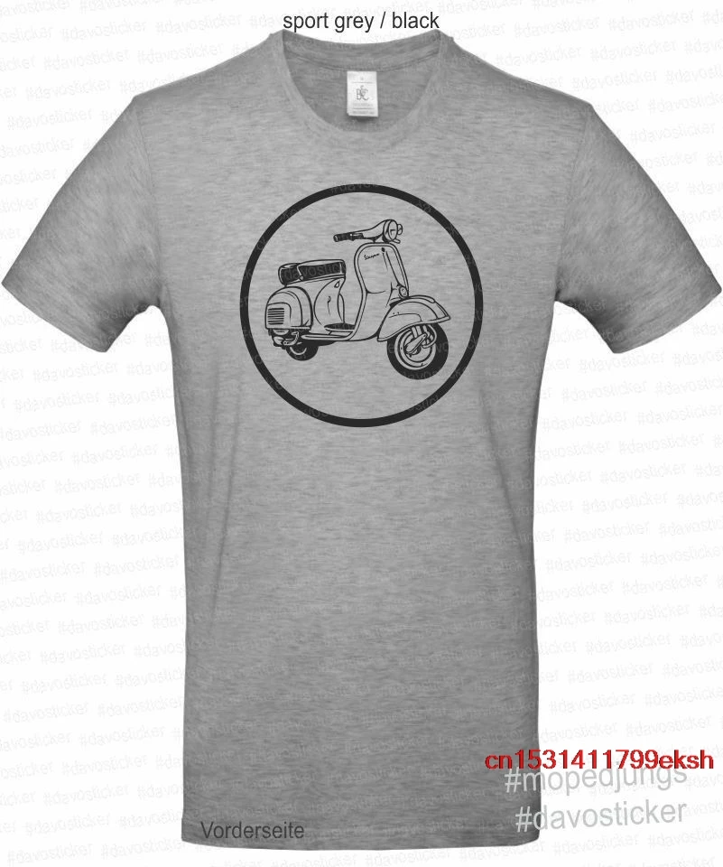 T-Shirt Vespa Mopedjungs Vespa Gt Super Sprint 125 50 Mofa Rullo Oldtimer