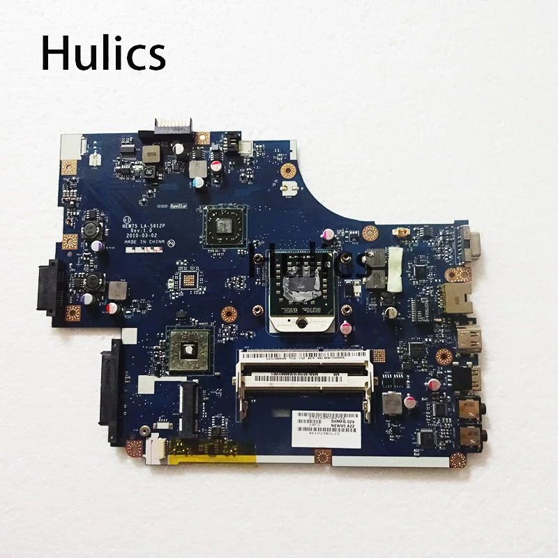Hulics Usado Laptop Motherboard para Acer Aspire Placa Principal La5912p Mbna102001 5551 Emachines E640 Hd4200