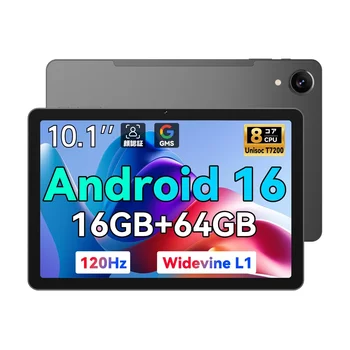 BNCF Android 16 Tablet 10.1‘’ HD IPS Screen With Unisoc T7200 4GB RAM 64GB/128GB ROM 6000mAh L1 Supported WI-FI 5 BT5.0 Tab