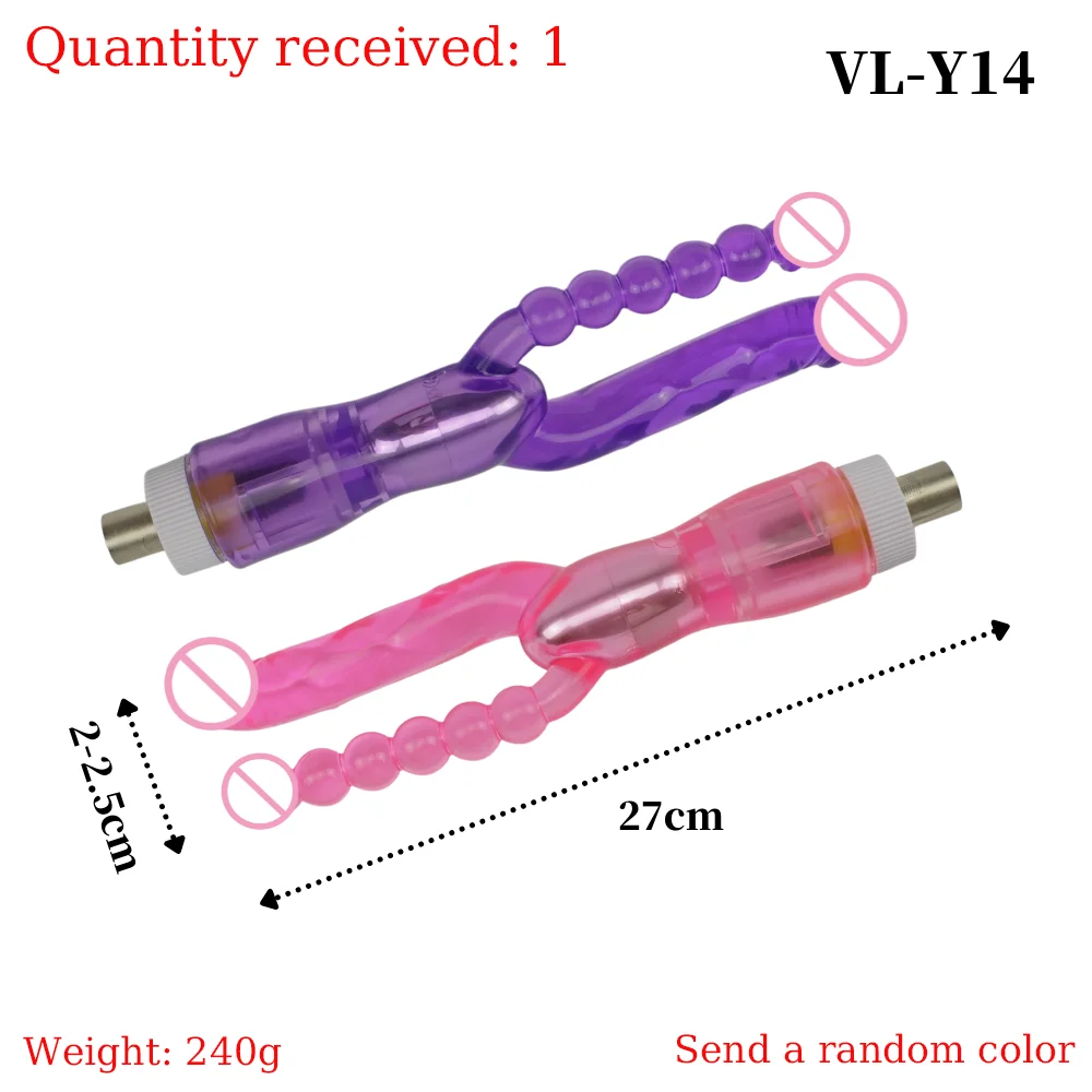 Wholesale Types Traditional Sex Machine Attachment 3XLR 3PRONG Attachment Dildo Suction Cup Sex Masturbation Love Machine For Women Man Accept Small Orders S2eed3f129cfb40eb94310b101bb96770E