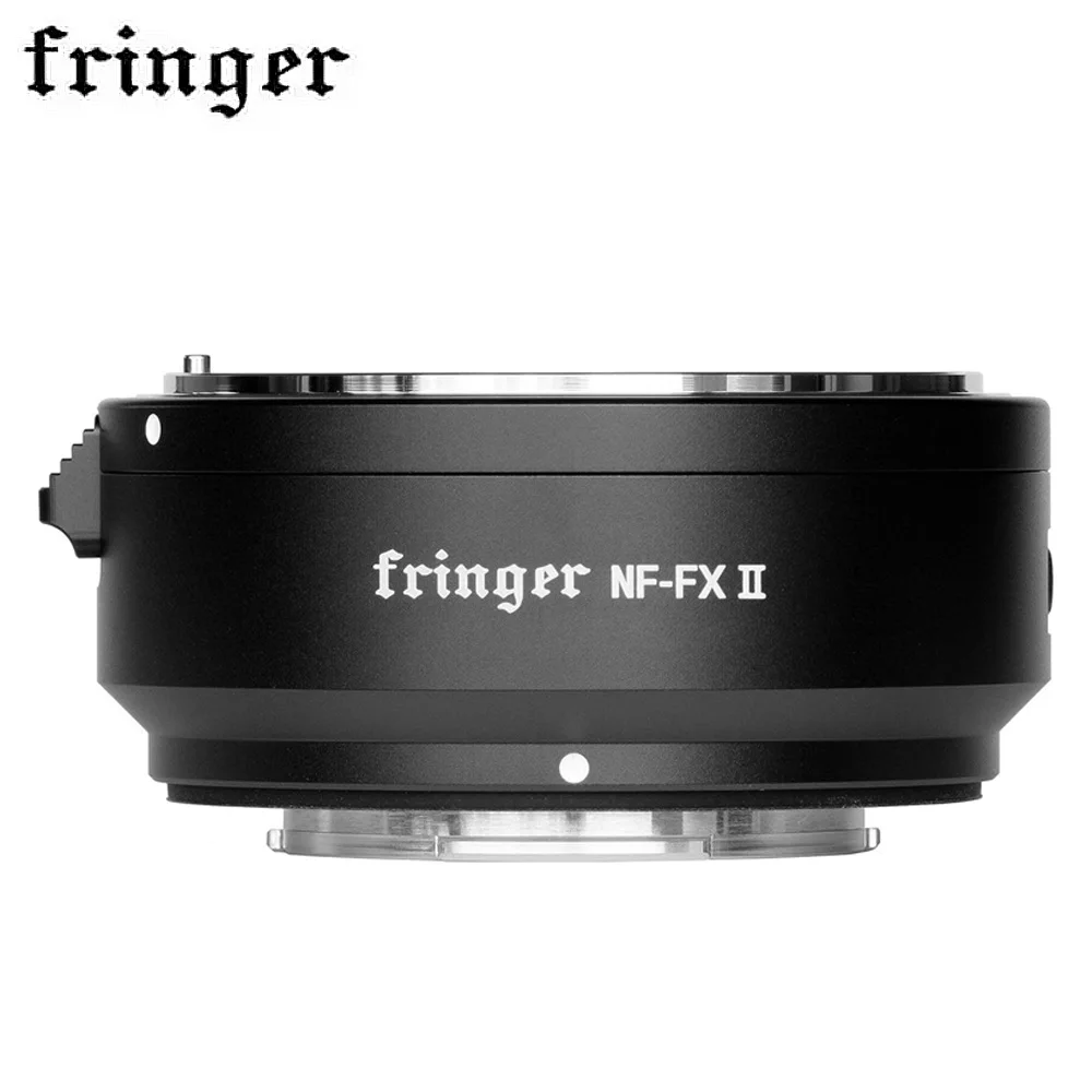 

Fringer NF-FX PRO II Auto Focus Mount Adapter Built-in Electronic Aperture Compatible with Nikon F Lens to Fujifilm X Cameras