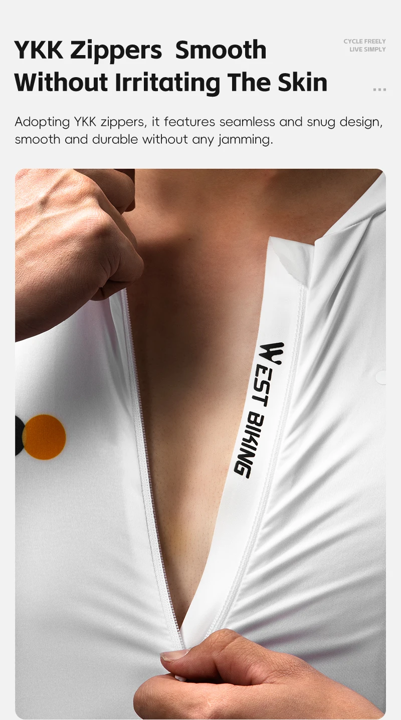 WEST BIKING Mann Radfahren Maillo Feuchtigkeit-Wicking Training Level Radfahren Jersey Mann Coole Und Erfrischende Radfahren Kleidung Für Männer – Detail 37