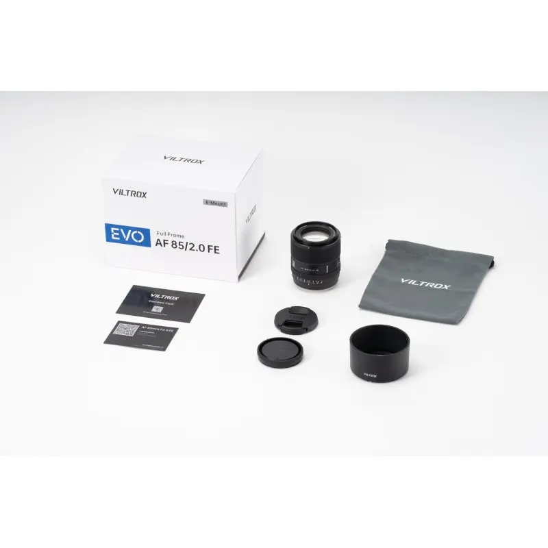 VILTROX AF 85mm F2.0 EVO 풀 프레임 자동 초점 대형 조리개 카메라 렌즈 E 니콘 Z 마운트 A7IV A7C ZV-E1 FX3 A9III
