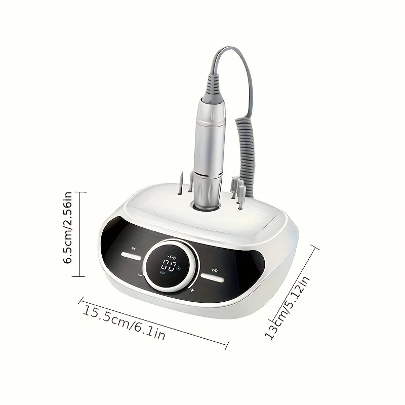 Professional Nail Drill 35000 RPM Nail Drill for Pedicure Manicure Machine Nail Art Salon Tools Nail Art Salon Manicure Machine 5