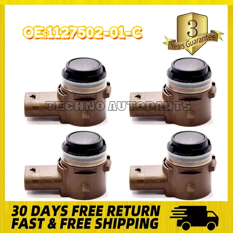 1127502-01-C 1127502-11-B 1127502-03-B 1127502-01-D PDC Ultrasonic Parking Sensor for Tesla Model 3 S X Y Auto Parts