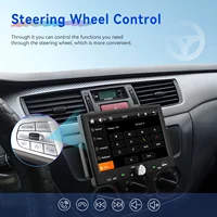 Podofo 1 Din 7'' Écran tactile CarPlay Autoradio Multimédia Lecteur MP5 Android Auto Systèmes intelligents pour voiture Mirror Link BT EQ FM Radio Stéréo 8