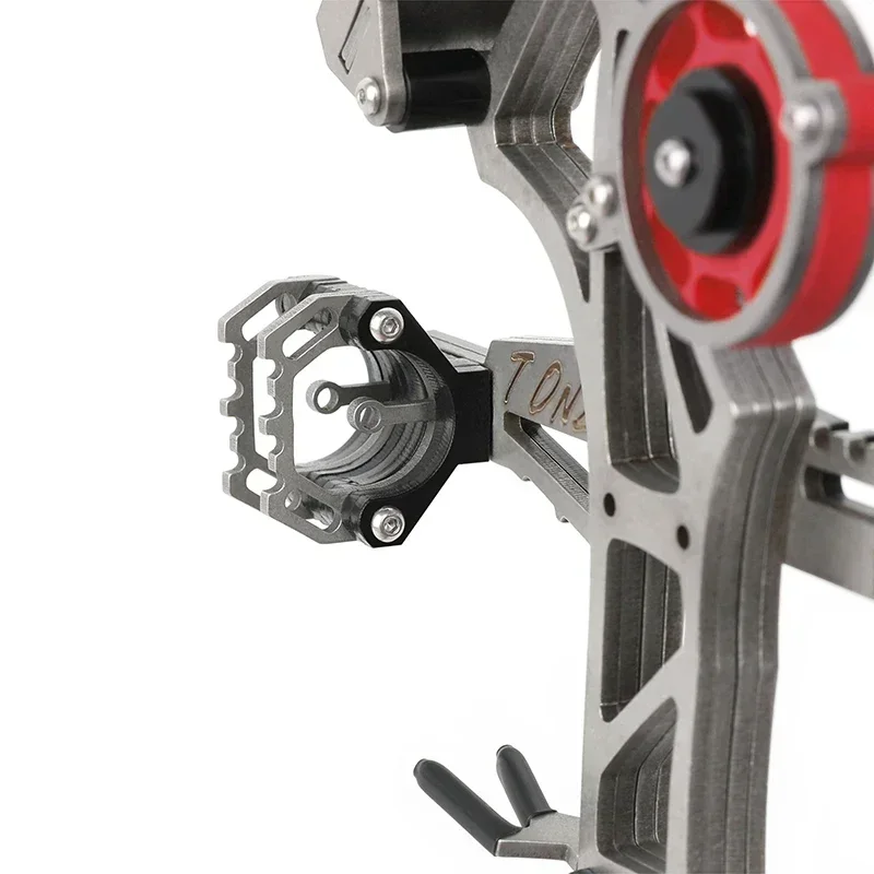 Mini Archery Compound Bow and 4/8pcs Arrows Kit Stainless Steel Pulley Bow,Outdoor/Indoor Sports Shooting Gift Game Pocket Bow 3
