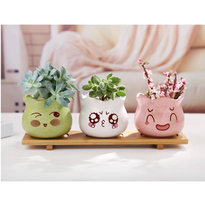 Lot De 4 Soucoupes Carrées En Bambou 10x10 Cm - Pour Pots De Fleurs, Plantes, Bonsaïs, Décoration