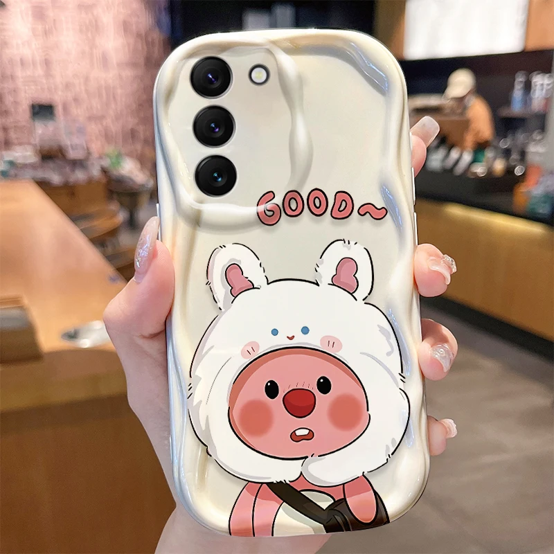 Lovely Loopy Wave Protective Phone Case Cover