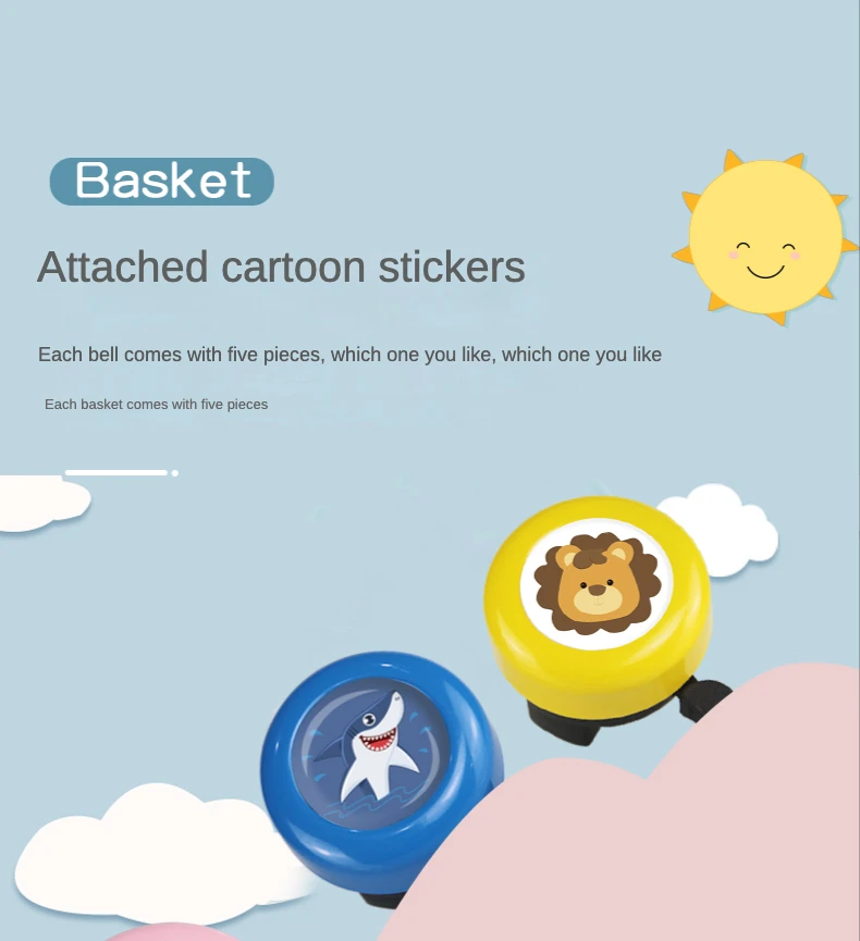 Avertisseur Vélo Bruyant Sonnette Vélo Enfant Dinosaure Licorne | Klaxon Bruyant | Fixation Sans Outil | Guidon Vélo Sonnette Guidon Dinosaure Licorne