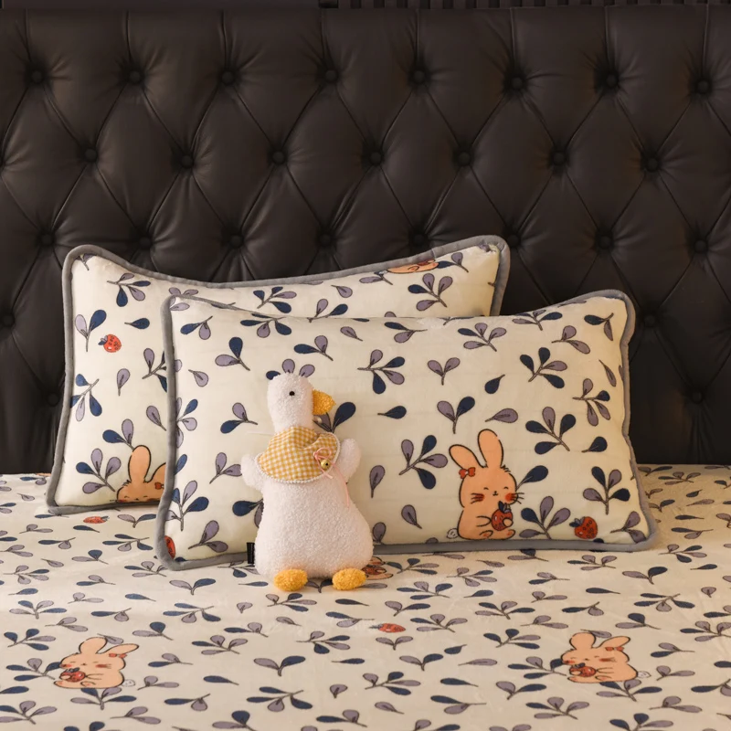 

2PC soft Pillowcase Comfortable Pillow Cover Pillowcase For Bed Pillow Covers 100% polyester Pillowcase decoration home