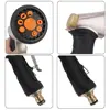 Garden Hose Nozzle with 9 Sprayer Patterns, Heavy Duty Metal High Pressure Hand Water Hose Nozzle Watering Plants and Lawn 2
