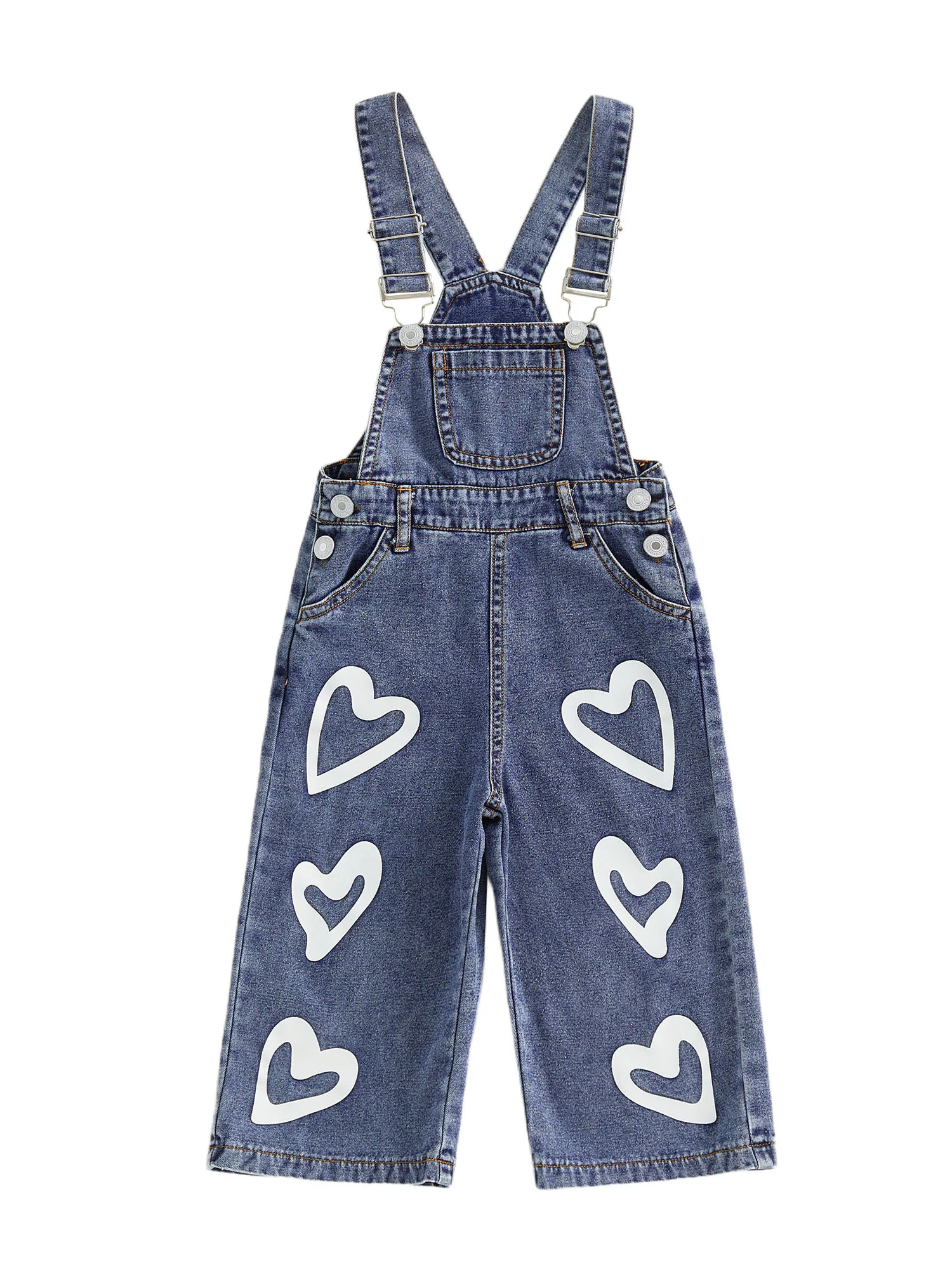 Girls Floral Summer Jumpsuit 2