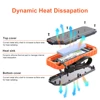 Qwiizlab NVMe & SATA Dual Protocol SSD Enclosure M.2 to USB 3.2 Gen2 Adapter 10Gbps Rugged Zinc Alloy Waterproof IP66 5