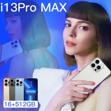 

i13 Pro Max 6.7 Inch U Screen Celular Mobilephone Celulares Android 11 Multifunctional smart phone
