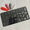 Swimsuit Girl Stamping Plate Stockings Face Nail Plate Lip Nail Stamp Plate Mouteen-046 1