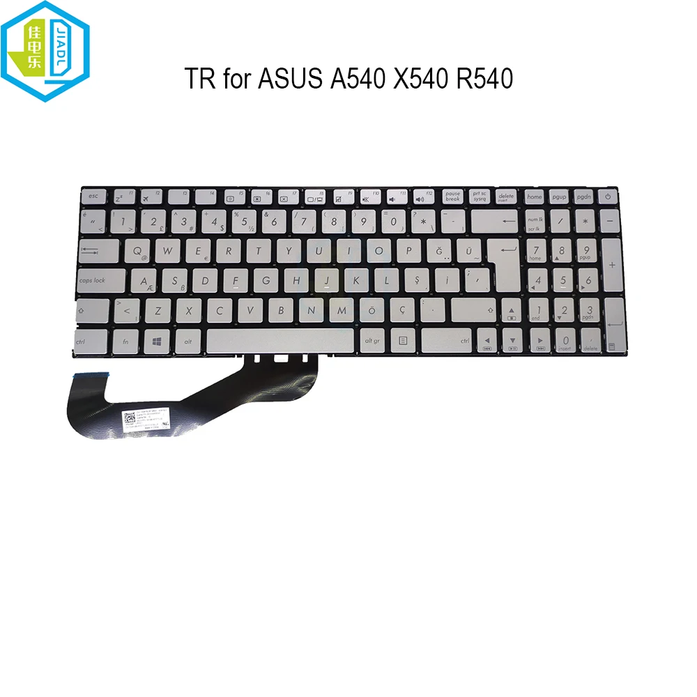

Turkey Turkish keyboard replacement keyboards for ASUS Vivobook X540 X540LA X540LJ X540S X540SA X540SC A540 R540 VM520 6707TU00