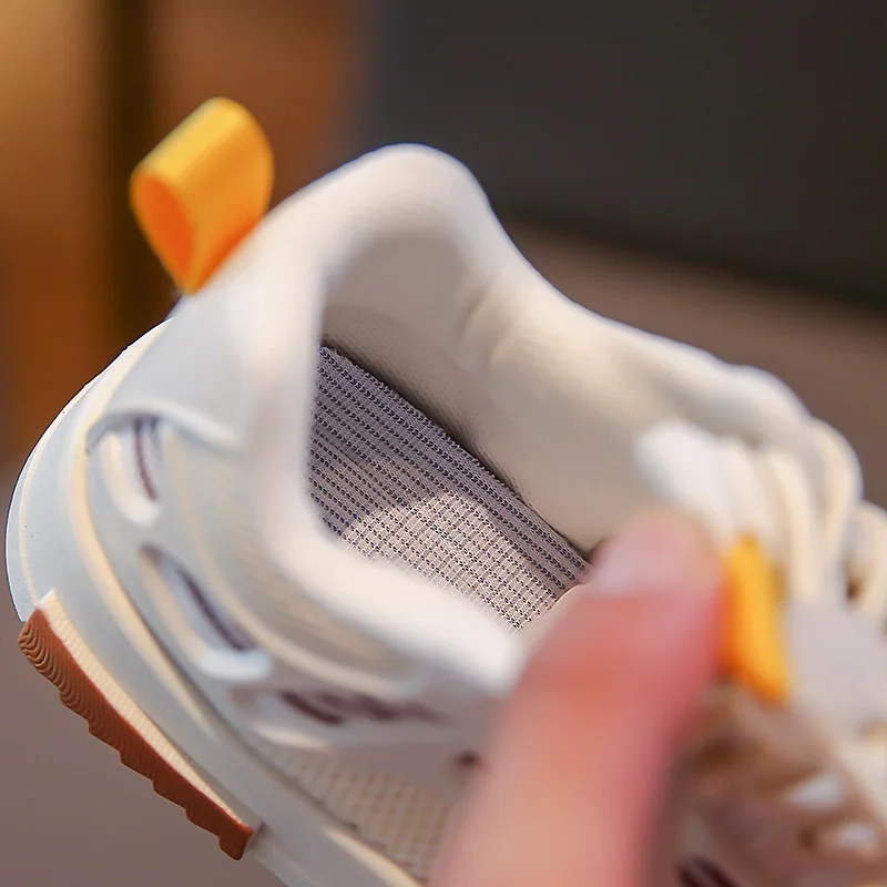 Jungen Sneakers Mädchen Atmungsaktive Sportschuhe für Kinder Herbst Rutschfeste Casual Student Outdoor Schuhe Korbschuhe_voghion.com