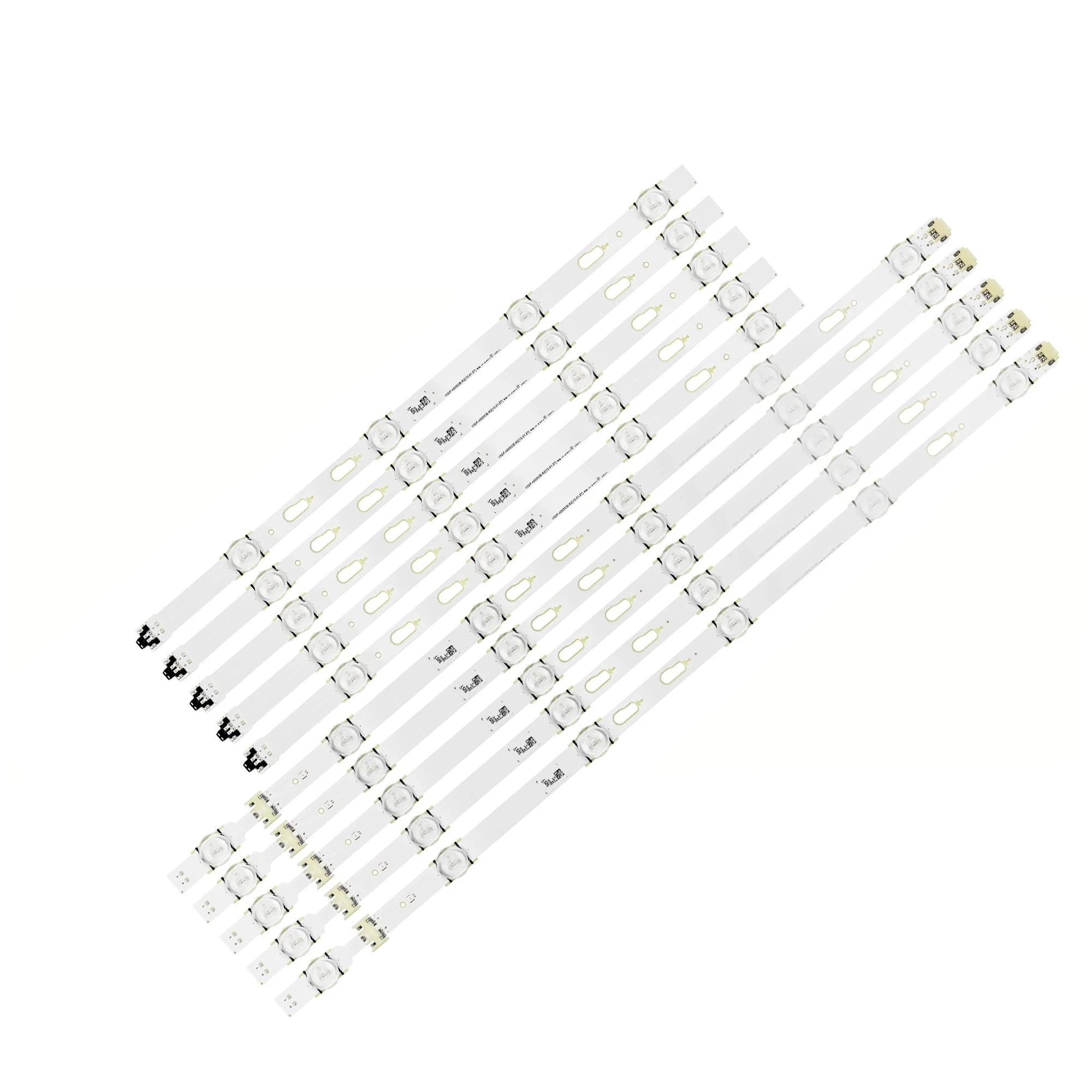 Tira Conduzida Luz de Fundo para Samsung V5df480dca-r2 V5df-480dcb-r2 Bn9634785a Bn96-34786a Ue48j630ak Ue48j6300 50uk6470 10 Pcs