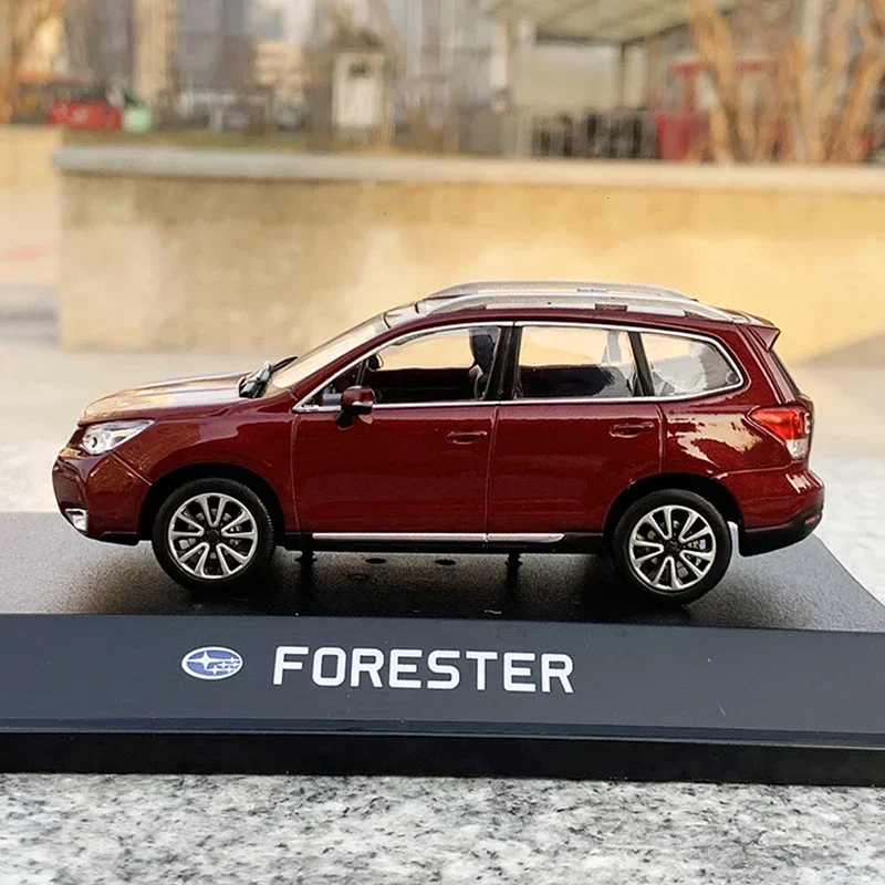 B-M 1:43 Scale Subaru Forester Car Model Metal Die-Cast Toy Vehicle for Fans Adult Collection Gift Souvenir Collectible Display