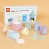 3D Shape Geometry Montessori Math Toys Parish Transparent Shapes Sensory Teaching Aids Early Educational Learning Children Toys 1
