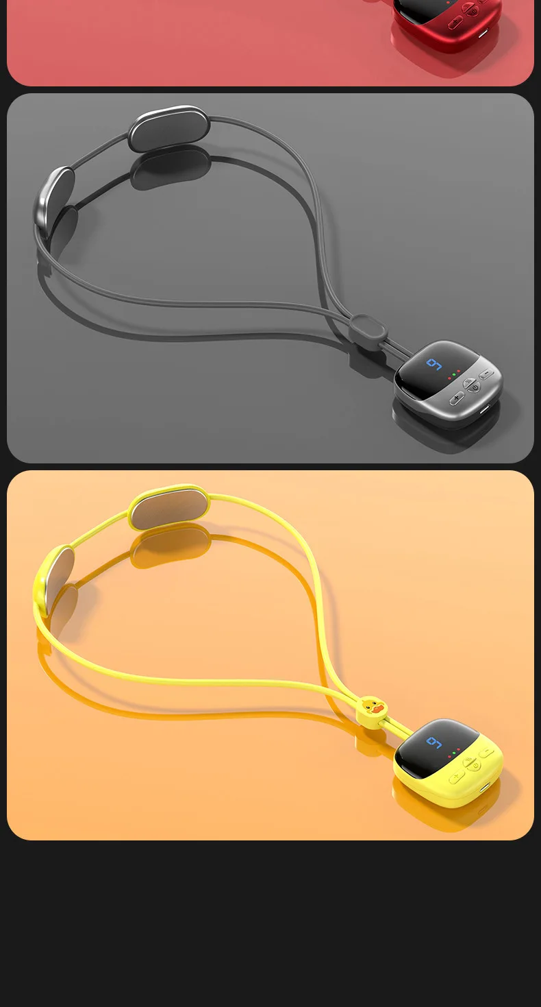 Masseur de cou intelligent Xiaomi : mini masseur d'épaule à impulsion portable avec compresse chaude pour soins infirmiers