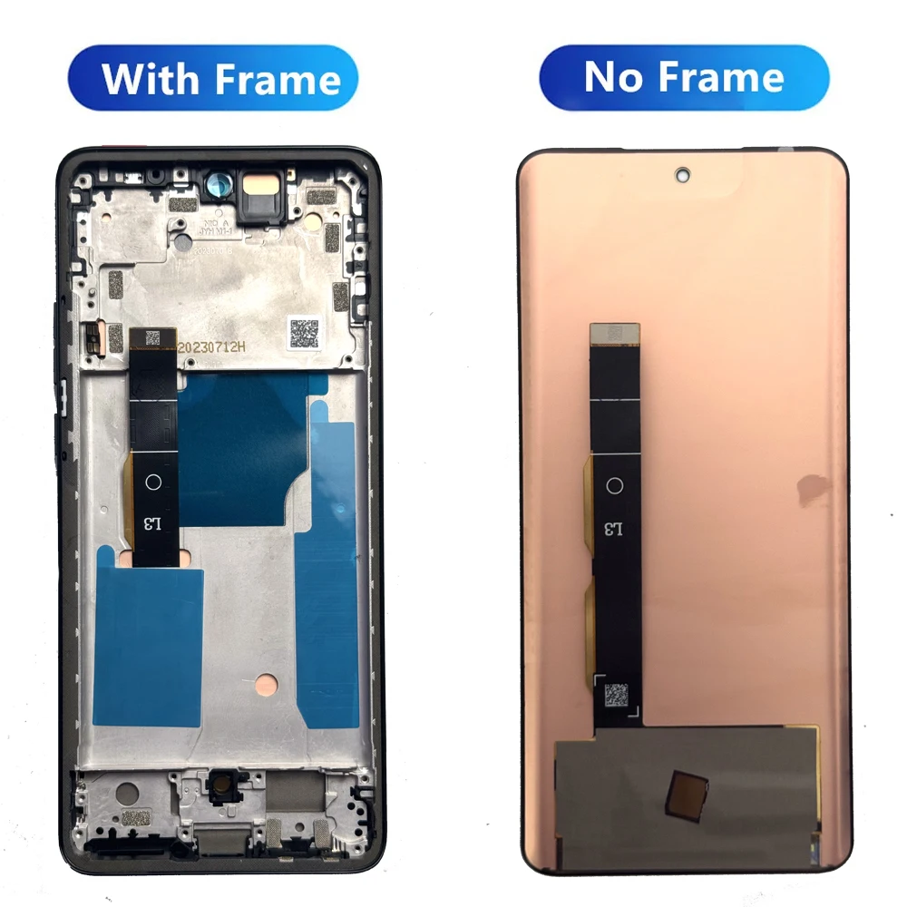 Premium OLED LCD Display with Touch Screen Digitizer Assembly for Motorola Edge Series - Screen Replacement Solution