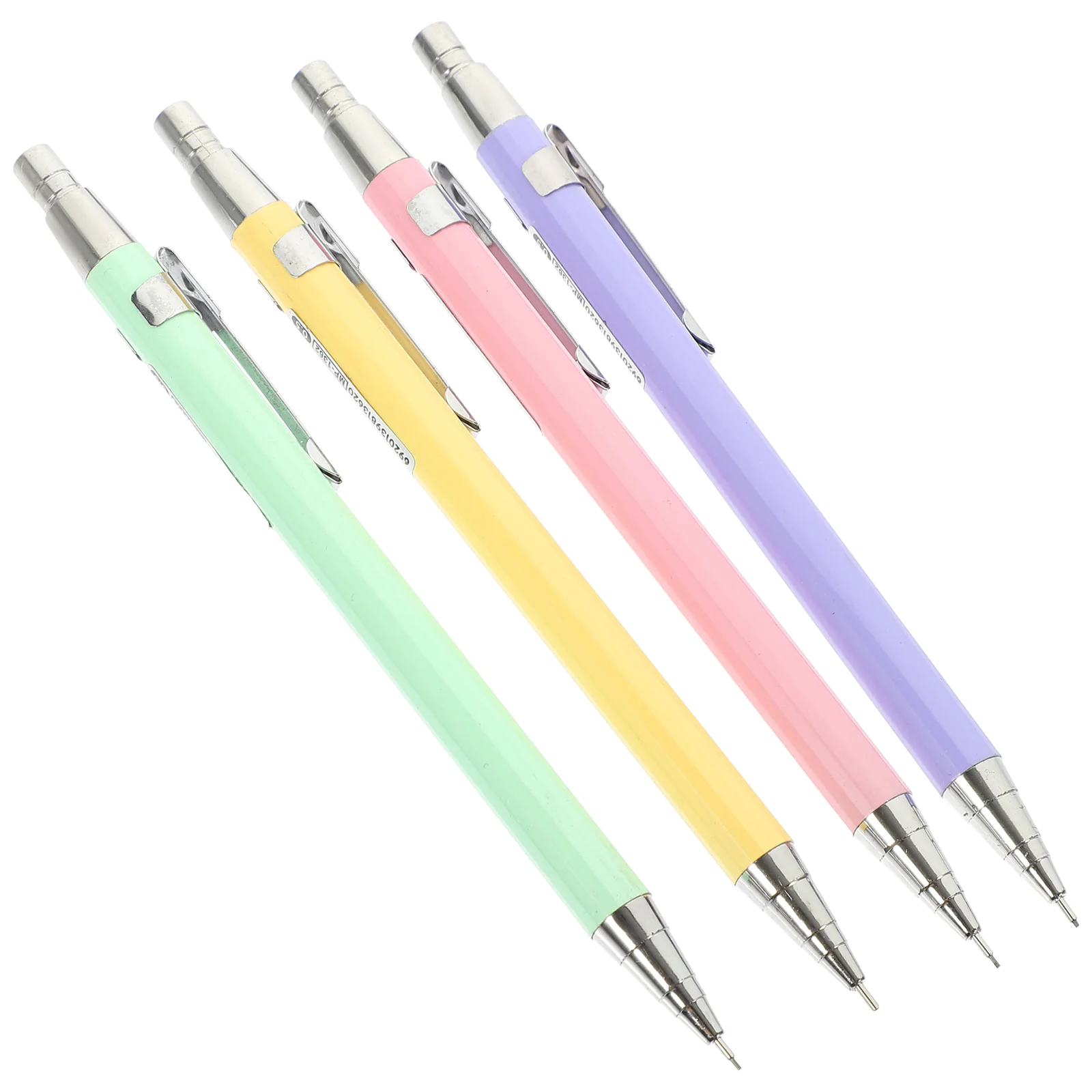 

4pcs Automatic Pencil HB Lead Refill Break Resistant Propelling Pencil Core Replacement Pencil Leads School Supplies(Random