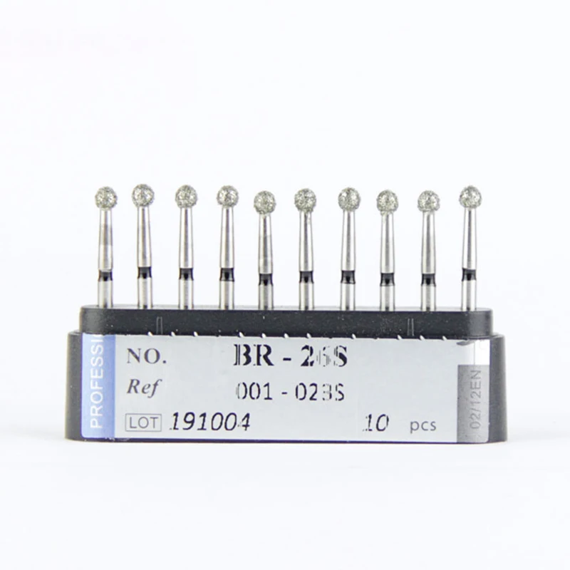 Lodden 10 stücke Dental Diamant bohrer 27 Größen 1,6mm für Hoch geschwindigkeit shand stück schwarze Ringe Super Grob werkzeuge Zahnmedizin Schleif bohrer,bohrmaschine – Detail 28