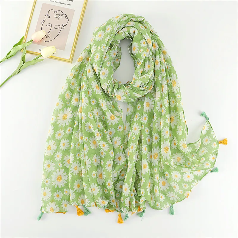 Weiche Dünne Schal Viskose Frauen Bohemian Design Print Tücher Wrap Weibliche Geometrische Decke Lange Bufandas Muslimischen Stola 2022 Mode – Detail 5