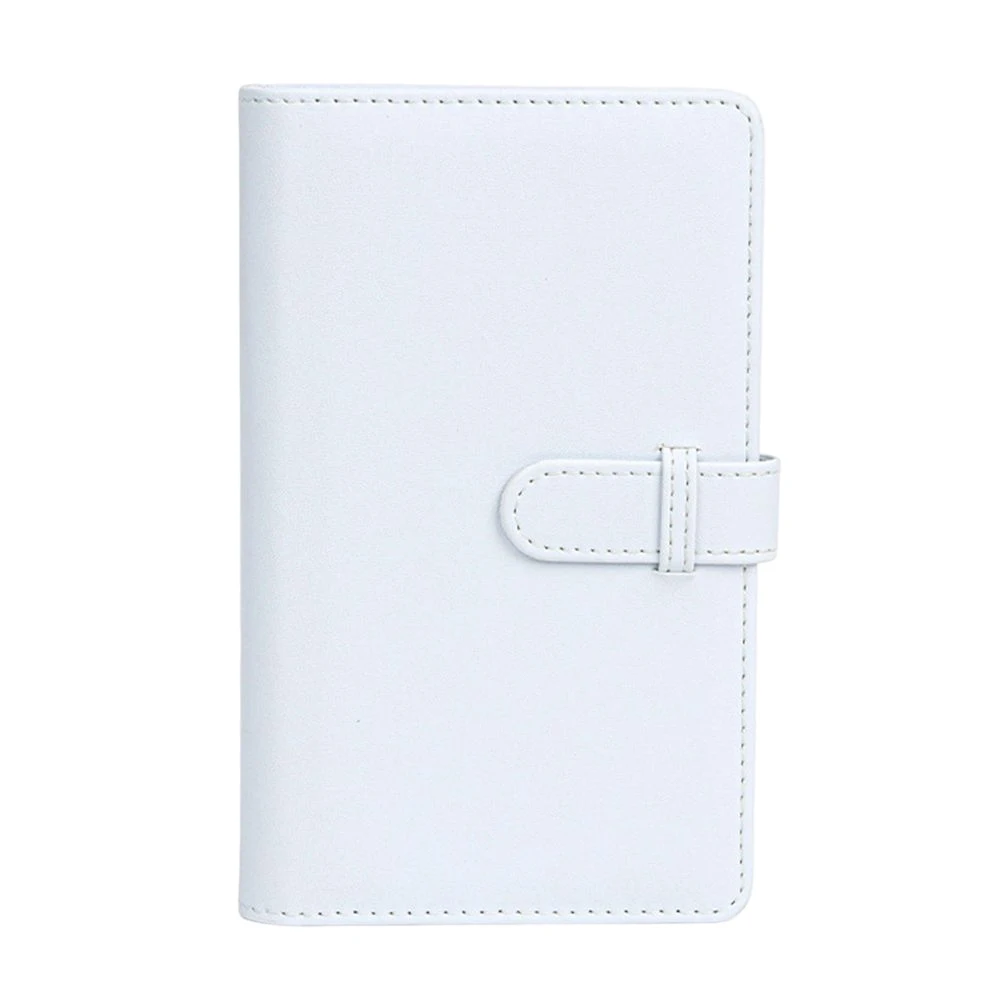 Compact 3-Inch Photo Album for Collectibles - 108 Sheets, Green & Pink