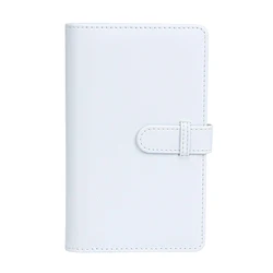 Compact 3-Inch Photo Album for Collectibles - 108 Sheets, Green & Pink (White)