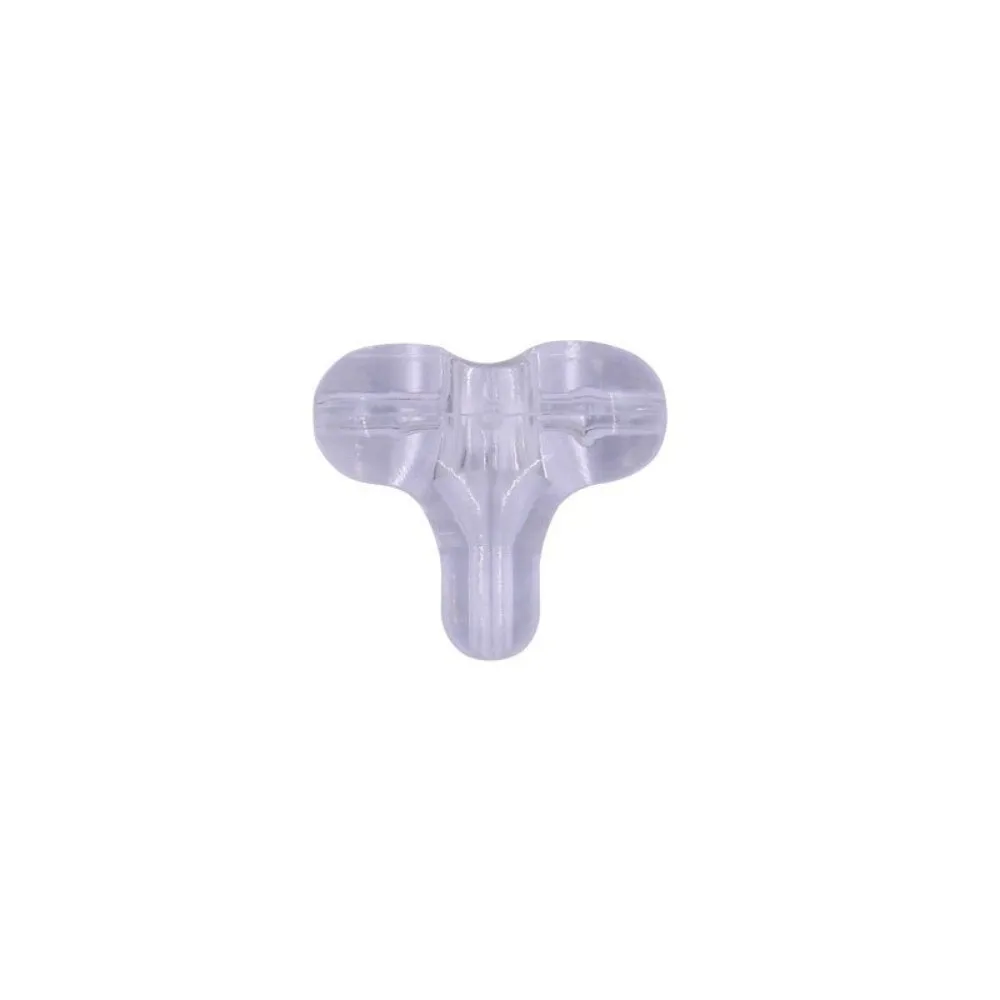 30 stücke Stecker Transparent Angeln Perlen Oval Klar 3 Weg Stecker Doppel Kreuz Loch Sabiki Rig Süßwasser Angeln – Detail 9