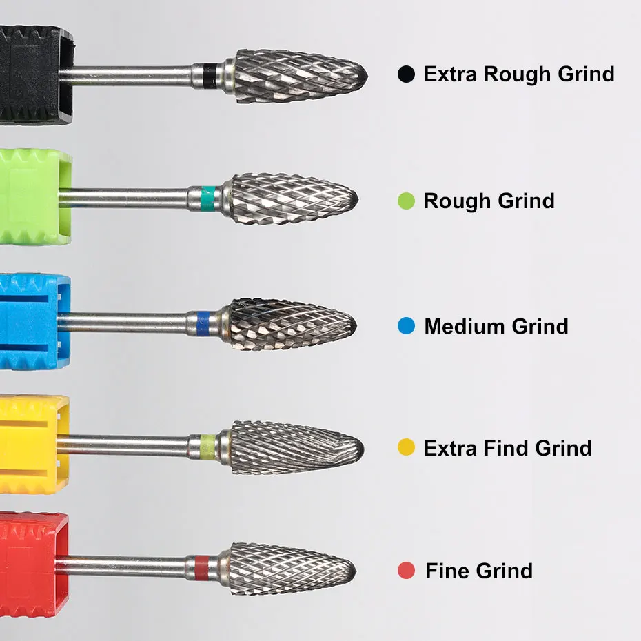 Premium Tungsten Steel Nail Drill Bit for Gel Removal