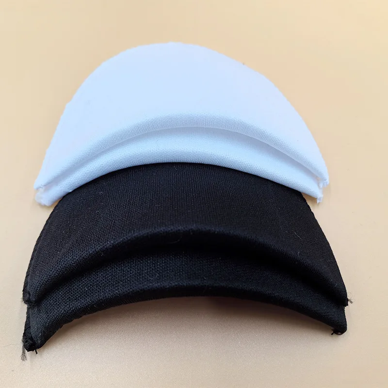 New Thicken 25mm 30mm Large White Black Sponge Shoulder Pads for Decorate Shrug Suit Wedding Dress Exaggerated Shoulder Pad Sew