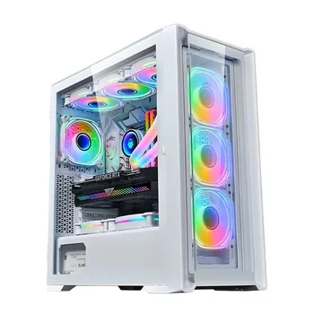 WJCOOLMAN JueChen 360 E-ATX glass side-lit desktop computer case Supports 360mm water cooling